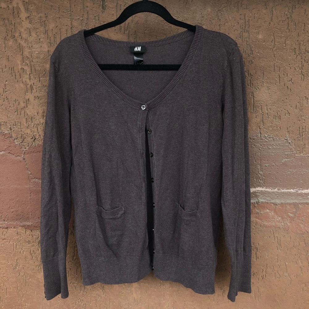 H&M Brown cardigan